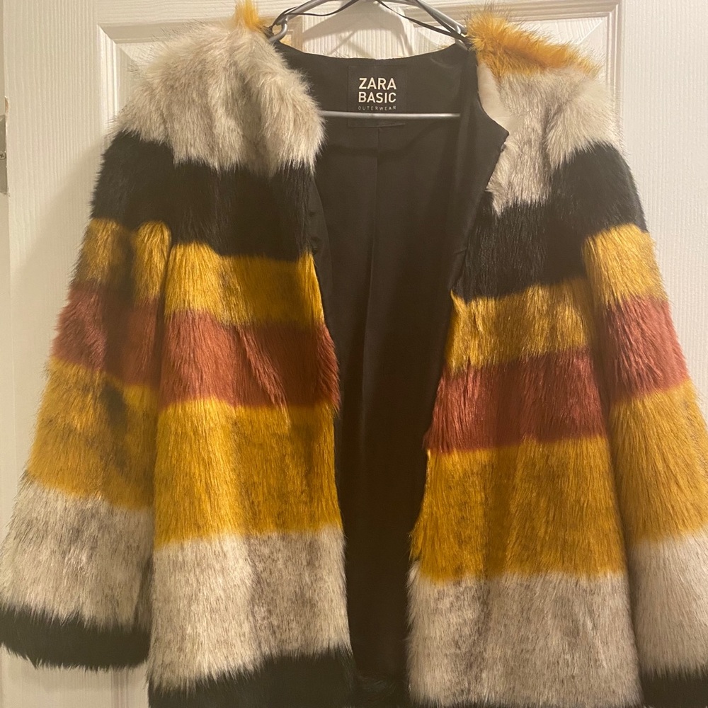 Zarah Faux Fur Jacket